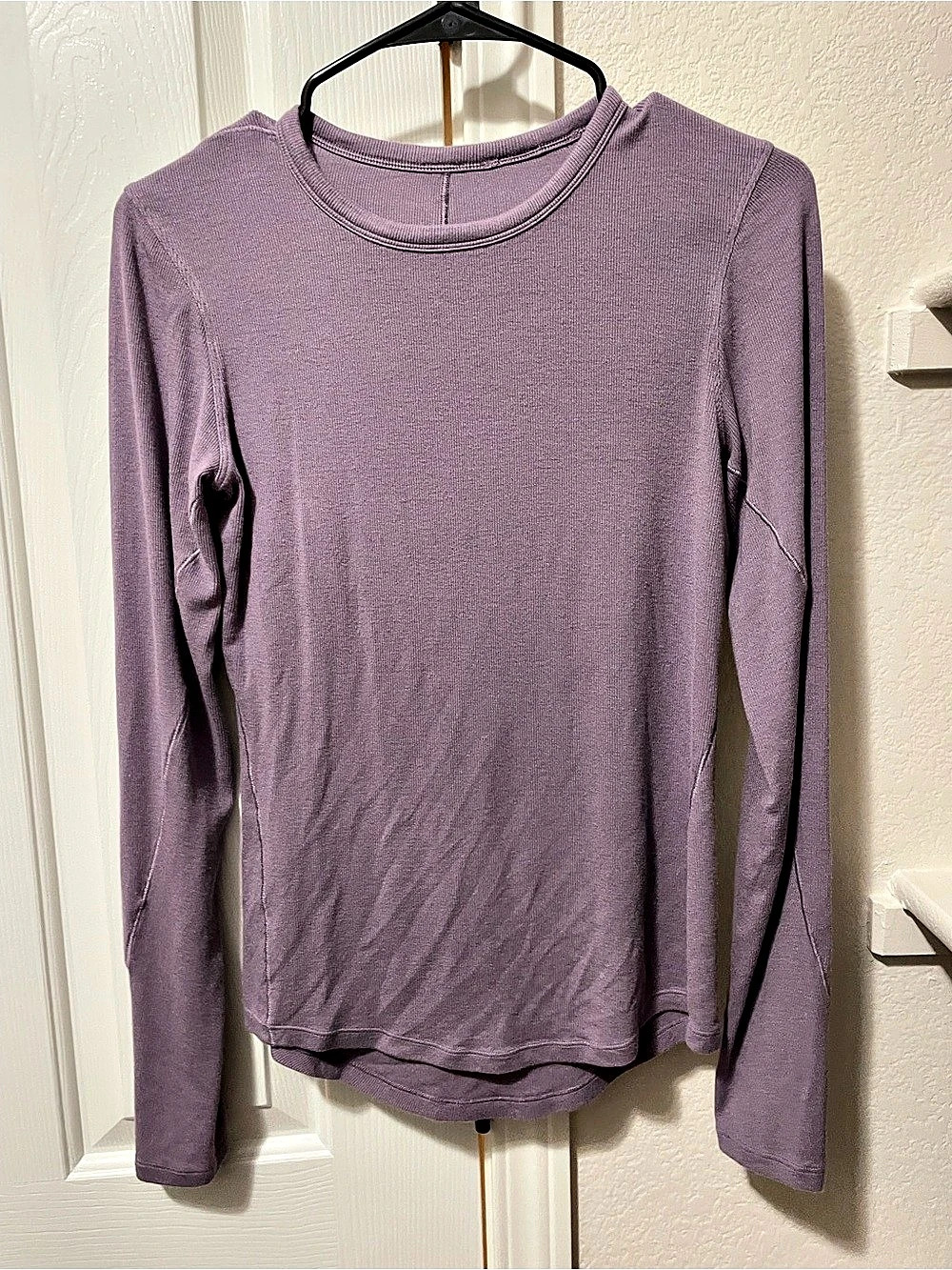 lululemon Hold Tight Long-Sleeve Shirt Purple